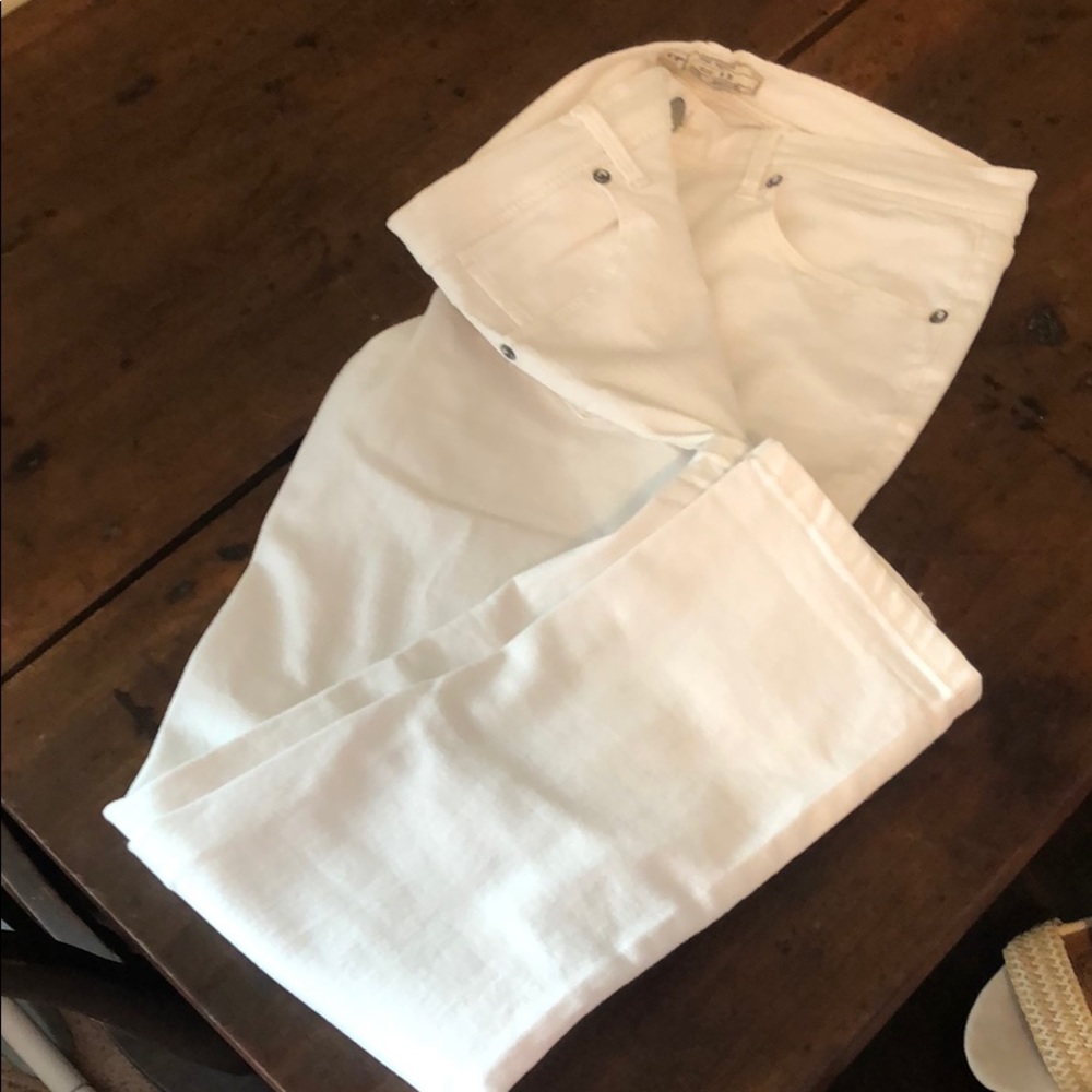 White/ Free People Jeans